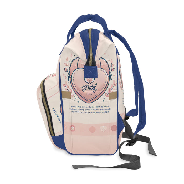 “Pink Petal Diaper Bags”