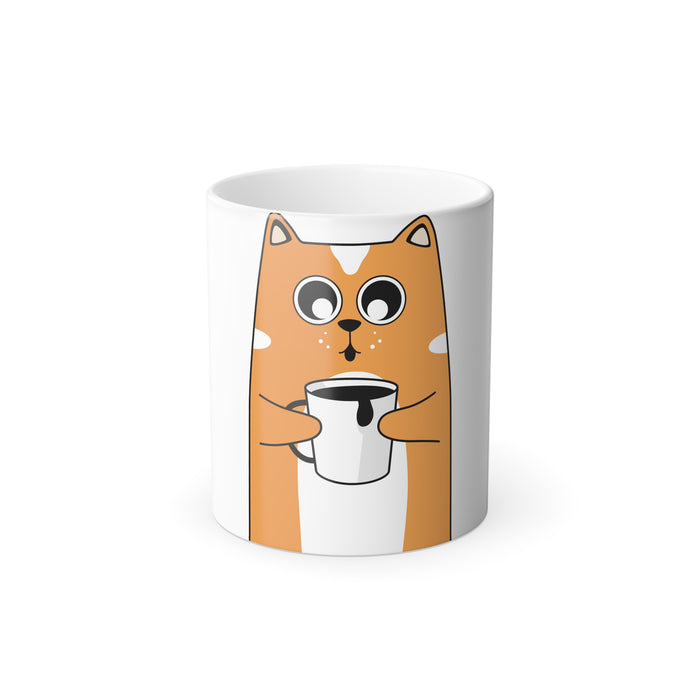 Cat Morphing Mug, 11oz