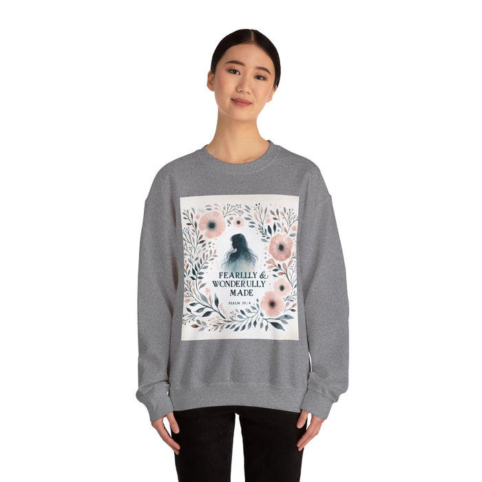 Christian Sweatshirt Fearfully & Wonderfully Made