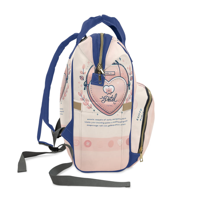 “Pink Petal Diaper Bags”