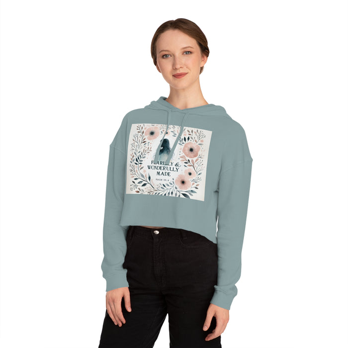 Cropped Hoodie Fearfully & Wonderfully Made Sweatshirt