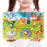 Baby Montessori Toys Wooden Puzzle Board